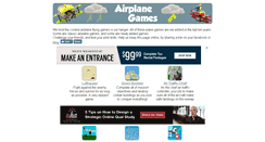 Desktop Screenshot of airplanegames.org