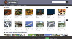 Desktop Screenshot of airplanegames.com